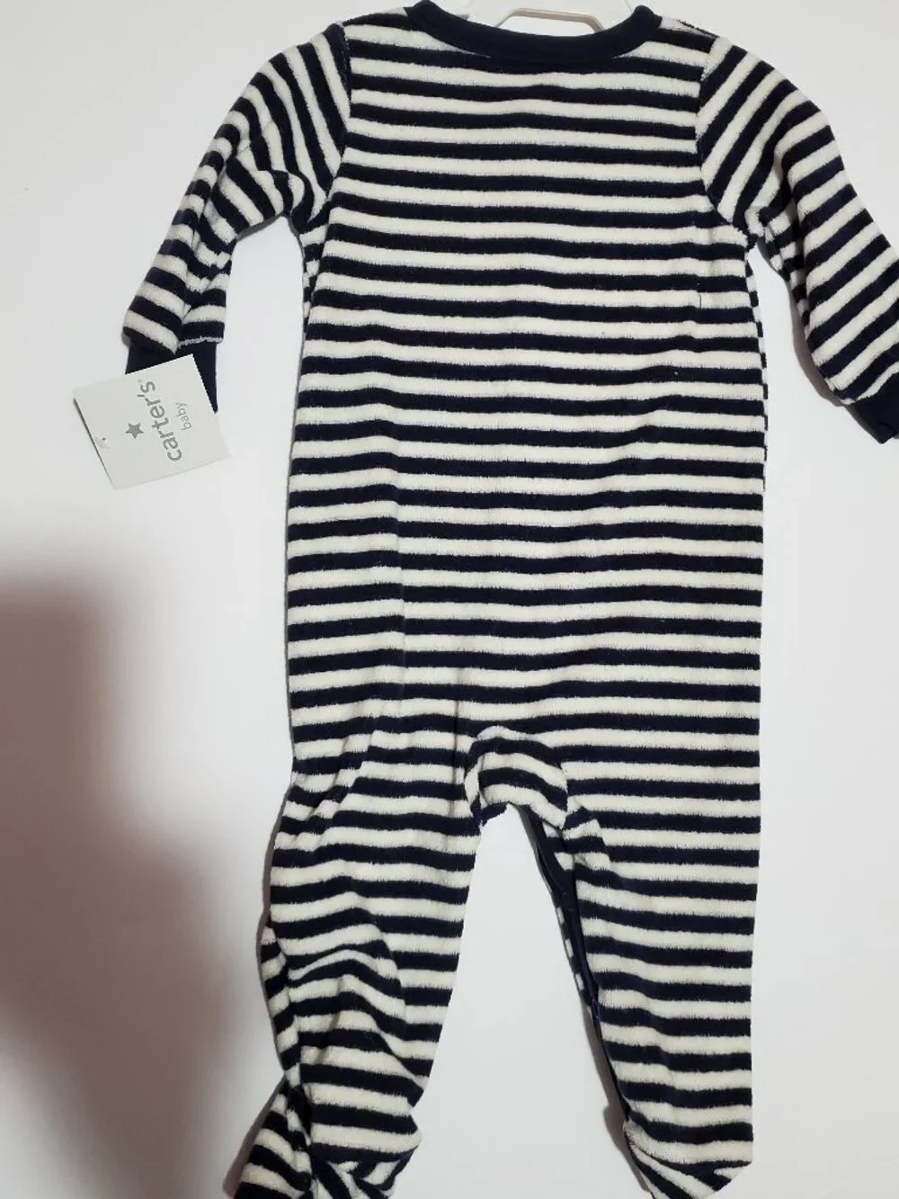 Carter's Terry Snap Onesie with Dinosaur